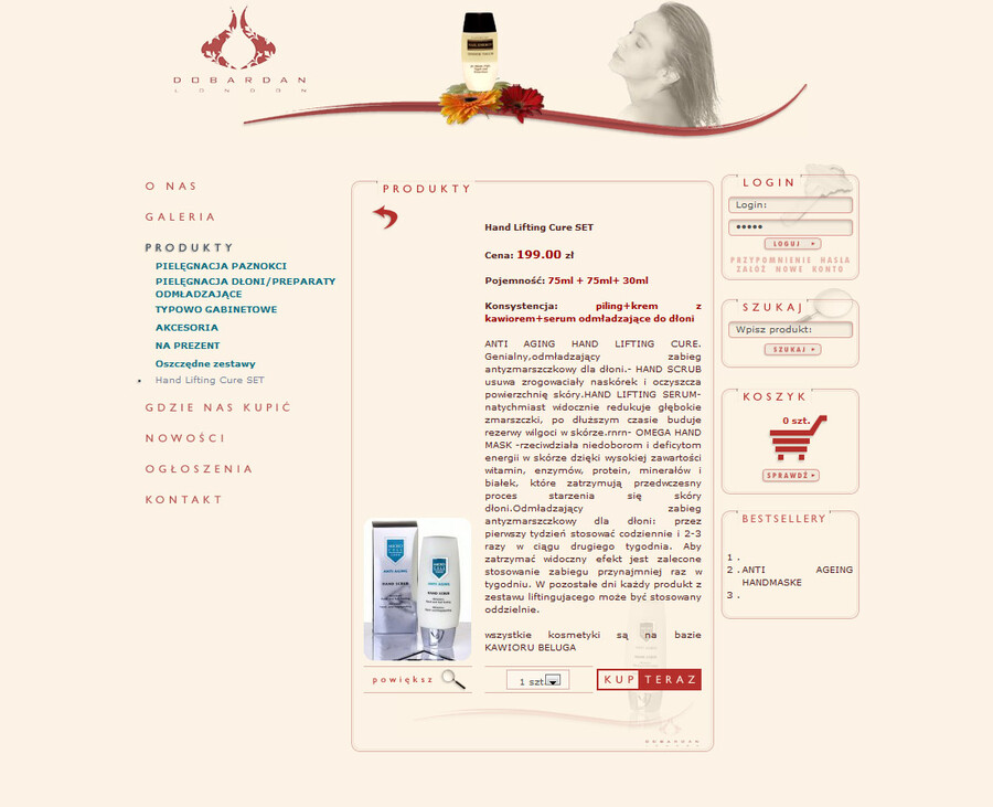 Dobordan Cosmetics - sklepy internetowe Poznań