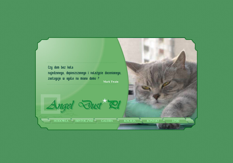 Angel Dust - strony flash