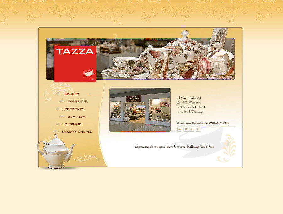 Tazza Porcelana Polska i ... - strony flash Poznań